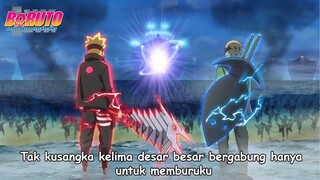 PERANG BORUTO VS KONOHA - shinobi konoha balas dendam kepada boruto karena hokage naruto