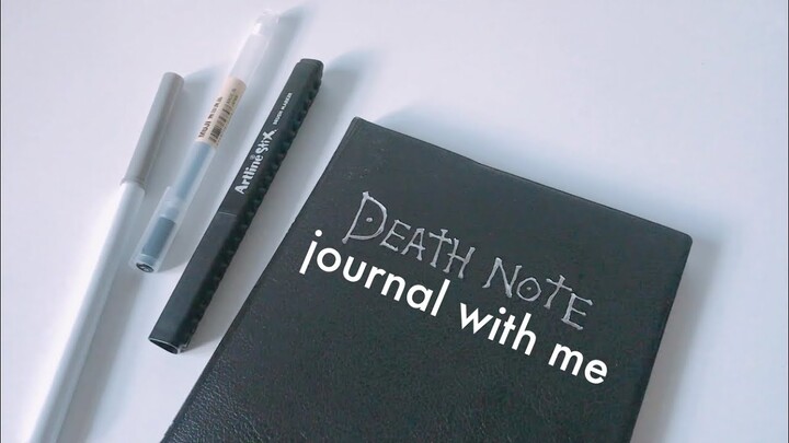 journal with me | death note edition