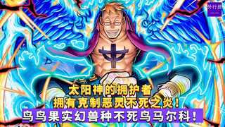 太阳神拥护者！拥有克制恶灵不死之炎！鸟鸟果实幻兽种不死鸟马尔科！#1115