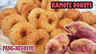 Kung mayroon kang kamote gawin mo to, hindi mo aakalaing pwede pala | KAMOTE DONUT - Negosyong Patok