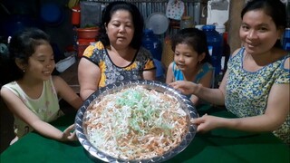 Cách Làm Mứt Dừa Ngày Tết Màu Tự Chế Cực Đẹp| TKQ & Family T538