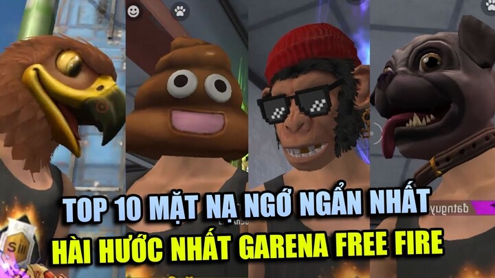 Free Fire | TOP 10 Skin Mặt Nạ Ngớ Ngẩn Hài Hước Nhất Trong Free Fire | Rikaki Gaming