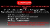 Sales Copy -The Complete High Income Copywriting Academy 2020