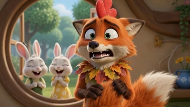 🦊 The lying fox is knocking at the door! 🚪 Will the children discover his trick? A fun and funny k