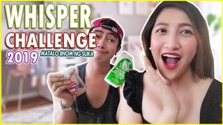 Whisper Challenge 2019! Sino iinom ng Suka?  | Vlog No.13 | Anghie Ghie