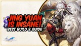 COMPLETE JING YUAN GUIDE! Best Jing Yuan Build - Light Cones, Relics, Teams & Review | Honkai SR