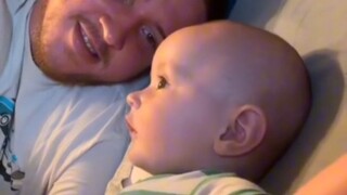 تسجيل أول مرة يتحدث فيها صغير الإنسان