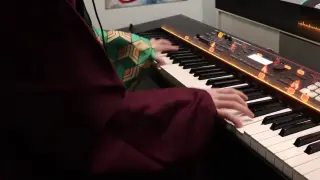 [Theatrical version of Demon Slayer's Infinite Train Arc] Piano rendition of the theme song "LiSA/Fl