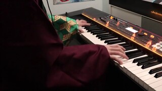 [Versi teatrikal dari Kimetsu no Yaiba Infinite Train Arc] Lagu tema cover piano "LiSA / Yan"