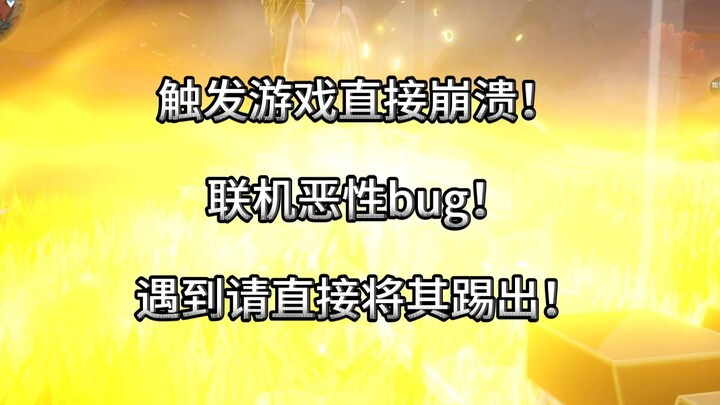 [4.7 Genshin Impact: A Major Bug] Kick These Players Out Immediately!