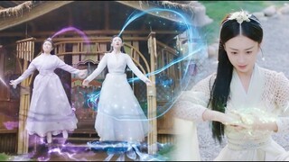 【同框高糖片段96】夜曇跟青葵被追殺險些喪命，蘇梔用秘法激發兩人真身！成功趕走魔族！ |#星落凝成糖 #TheStarryLove #陳星旭 #李蘭迪