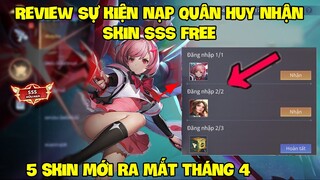 Liên Quân | Review Sự Kiện Nhận Skin SSS Miễn Phí Sever Thái Lan - 5 Skin Mới Ra Mắt Tháng 4