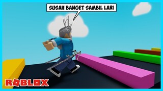 SERU! Parkour Obby Tapi Kita Lari Kenceng Banget - Roblox Indonesia