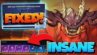 50 DAY EVENT FIXED & FREE COINS! WORKSHOP OF BRILLIANT BUFFED, INSANE FOR F2P - Solo Leveling: Arise