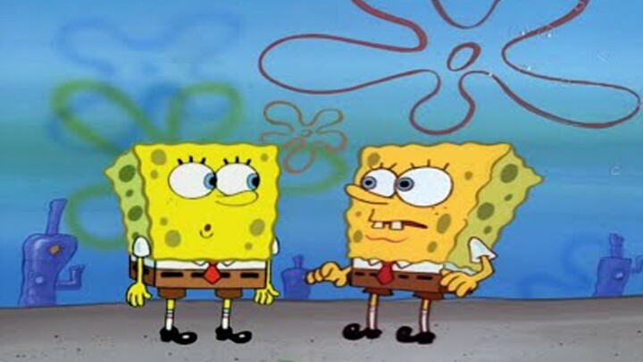 {مقطع مسرب} سبونج بوب يلتقي نسخته السابقة