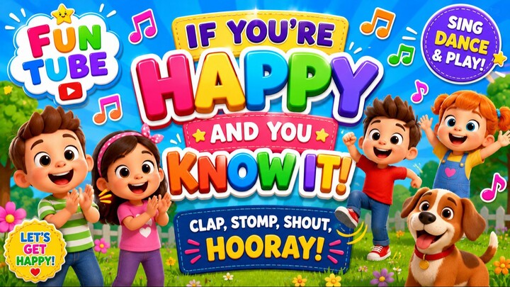 If You’re Happy And You Know It _ Kids Songs _ Super Simple Songs