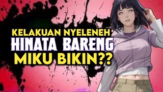 💥Kelakuan "Hinata" Saat Jauh Dari Suami Malah Goyang Bareng "Miku"