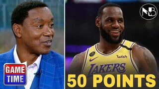 NBA GameTime reacts to LeBron scores 50, rallies Lakers past Wizards for 122-109 win