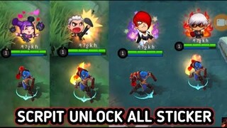 Unlock All Battle Emote Script 2020 - Tutorial / Full Effects / With Sound / No Ban / Mobile Legends