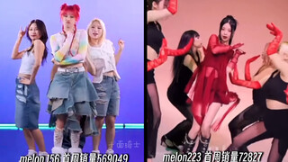 gidle 女娃 solo 成绩大PK 音源 销量 点赞 各领风骚