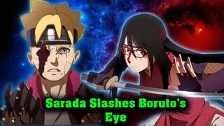 Sarada Will Cut Boruto's Eye To Stop Momoshiki in Chapter 65-67 - Explained/Theory