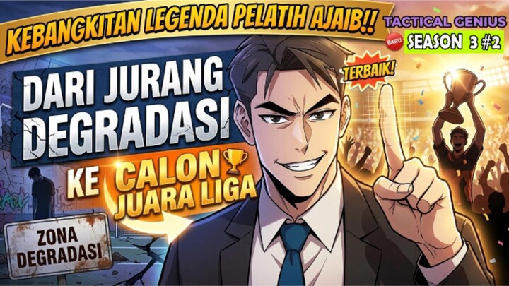 1️⃣2️⃣ DARI JURANG DEGRADASI KE CALON JUARA LIGA ❗ DARK HAIRED TACTICAL GENIUS