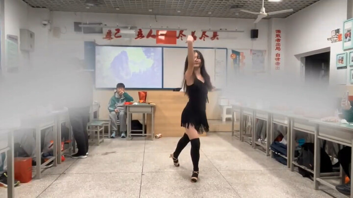 High School Girls Dance Latin on New Year's Day