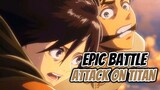 Keseruan pertarungan anime Attack On Titan - AMV EDIT !!