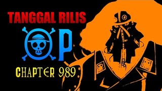 Tanggal Rilis One Piece Chapter 989 Indonesia