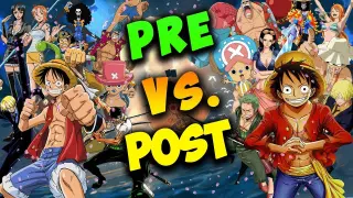 Pre Timeskip vs Post Timeskip One Piece
