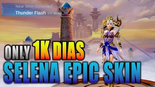 SELENA NEW EPIC SKIN THUNDER FLASH | MOBILE LEGENDS: BANG BANG