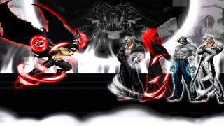 KOF MUGEN: DRAKYOLA VS TEAM RUGAL!!!