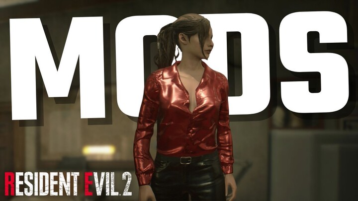 Claire Elegant Outfit Mod Showcase - Resident Evil 2 Remake PC Gameplay
