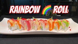 How to make rainbow roll?