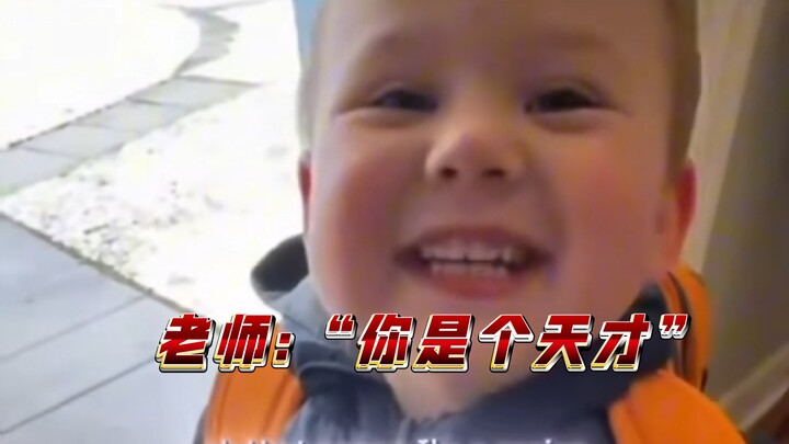 Cute kid scored zero on the math test; teacher says they want to meet the genius mom.
