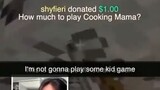 1000$ TO PLAY COOKING MAMA!?😨💸