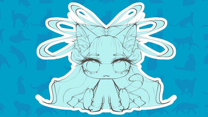 chibi kucing🐱 (part 1 gambar)