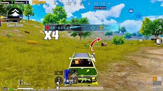 4 Kills in a row with AWM in moving car 😱 | PUBG MOBILE / BGMI