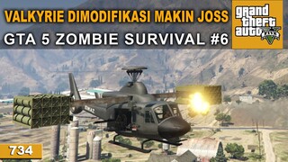 GTA 5 MOD ZOMBIE SURVIVAL - VALKYRIE RASA BOMBER # 734