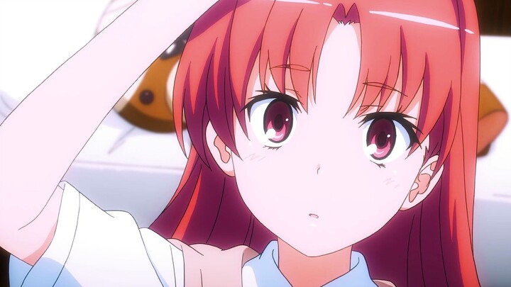 Gentle pincer girl shaking