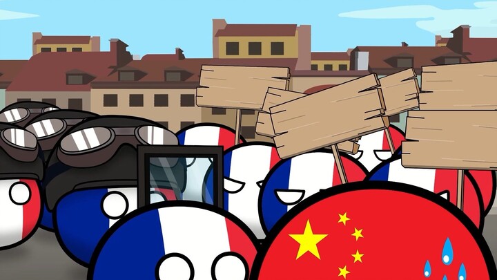 【Polandball】เมื่อจีนเดินทางไปฝรั่งเศส