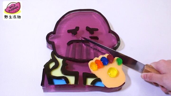 [Wild Frozen Goods] Recreate Thanos with Jelly, Then Chop Him Up!