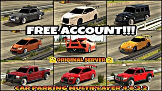 || Free Account Giveaway299 || 10 Cars New Design || Car Parking Multiplayer 4.8.3.2