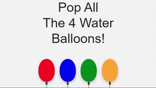 Pop All The 4 Water Ballons #nandosan24 #pop #water