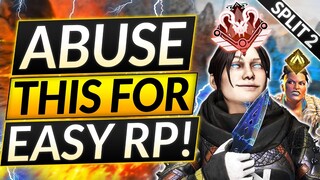 NEW RANKED ABUSE is FREE RP - Do THIS in Split 2 of Season 13 - Apex Legends Guide