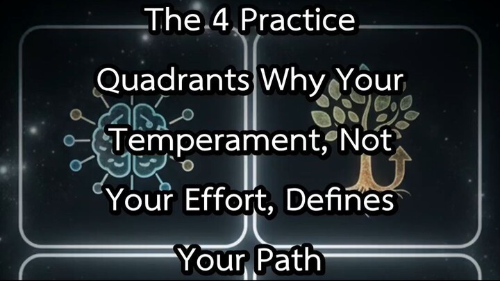 The 4 Practice Quadrants Why Your Temperament Not Your Effort Defines You