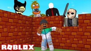 BUILD TO SURVIVE THE MONSTERS IN ROBLOX