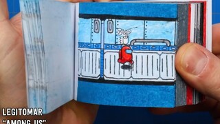 【Life】Creative flipbook animation: Among Us, final culprit