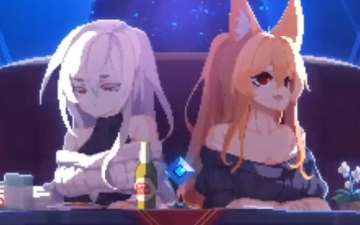 The pixels are very blurry.
