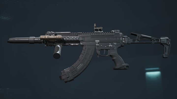 Get hit by this gun twice and you’ll have to hide and use healing items, huh?